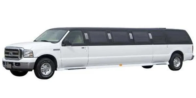 White Ford Excursion Limousine no. 2 White Ford Excursion Limousine no. 2