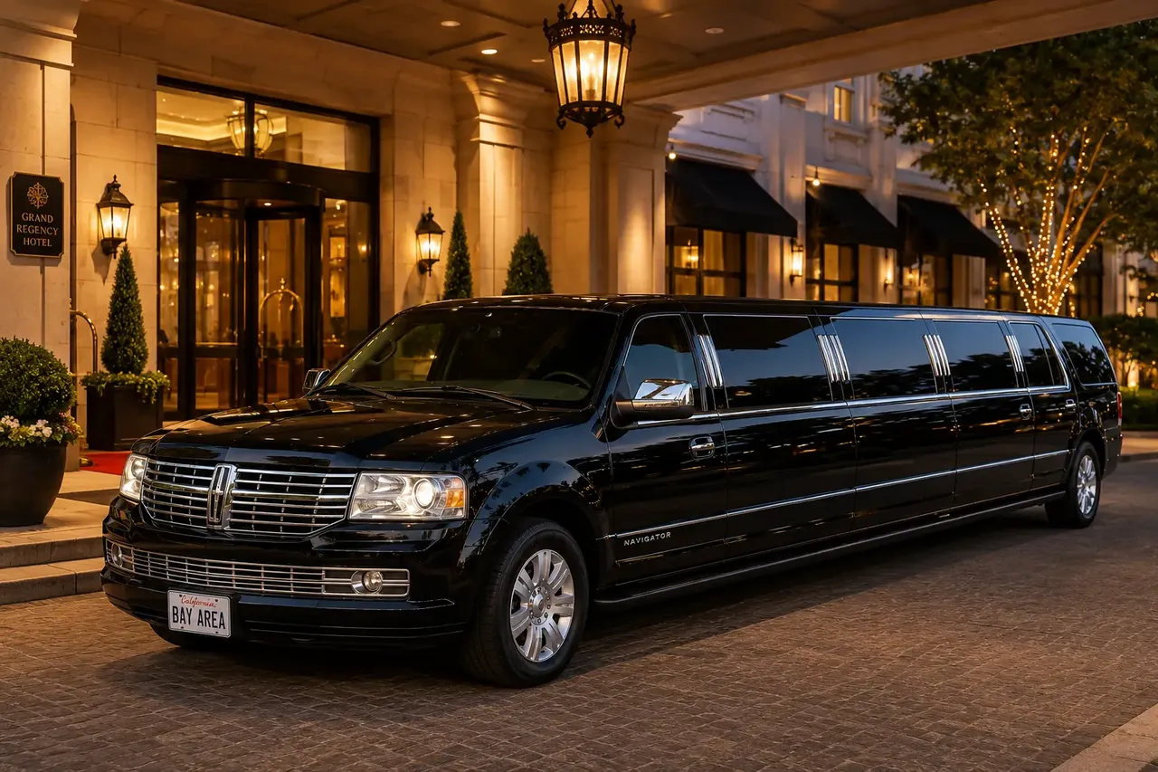 Black 14 Pax Navigator Limo for limo rental in Glenn County, CA Black 14 Pax Navigator Limo for limo rental in Glenn County, CA