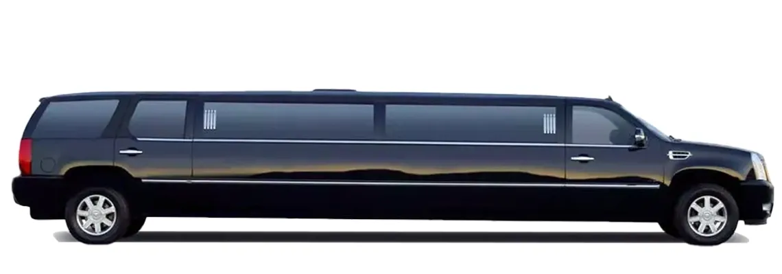 18 Passenger Escalade Limousine offered for limo rental