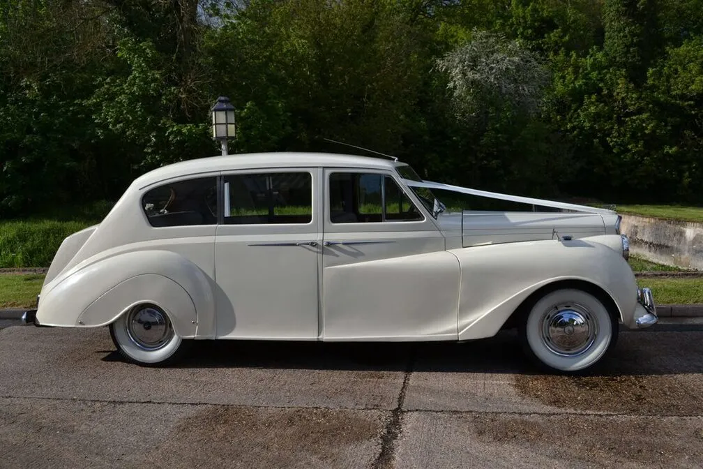 1962 Rolls Royce Austin Princess Stretch Limousine exterior, photo 4 for limo rental