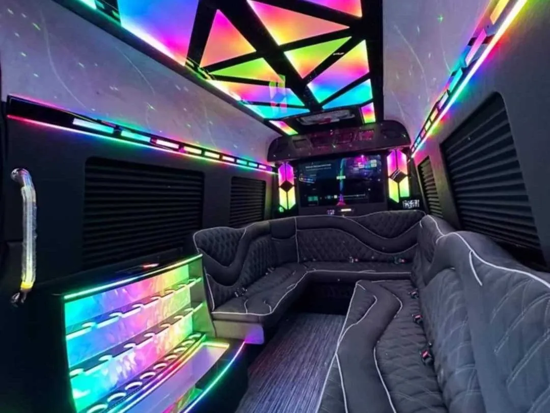 Black 2026 Mercedes-Benz Sprinter Limousine (Sylvester) no. 2