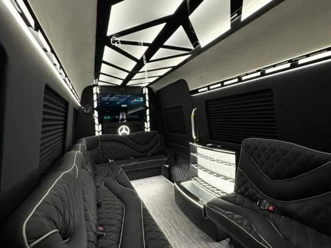 Black 2026 Mercedes-Benz Sprinter Limousine (Sylvester) no. 3