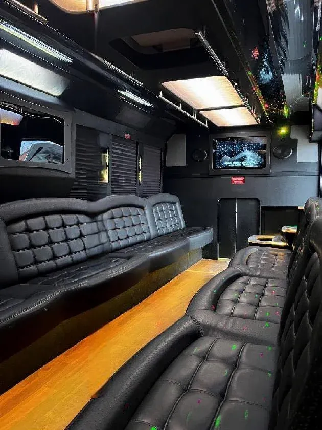 26 Passenger Limousine Party Bus, photo 2 for party bus rental