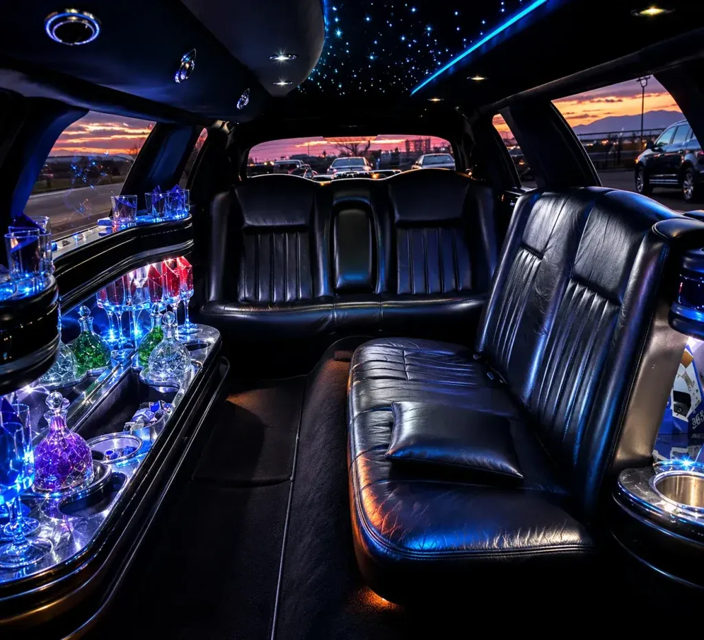 White 8 Pax Lincoln Stretch Limo, photo 2 for limo rental in Hayward, CA