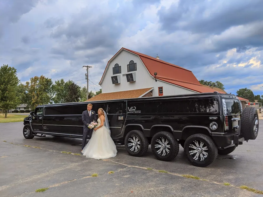 Black Hummer H2 Triple Axle Limousine Black Hummer H2 Triple Axle Limousine for limo rental