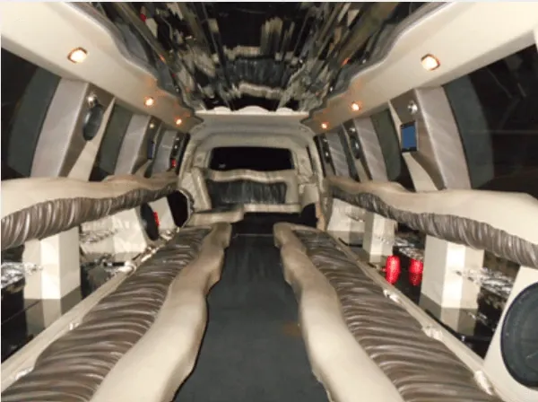 White Cadillac Escalade Limousine no. 2 White Cadillac Escalade Limousine no. 2
