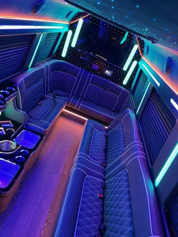 Cadillac Escalade Limousine interior for limo rental in Hamilton County, NY Cadillac Escalade Limousine interior for limo rental in Hamilton County, NY