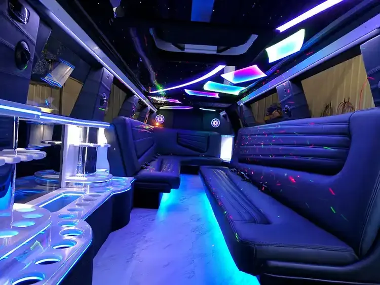Black Cadillac Escalade Stretch Limousine no. 2