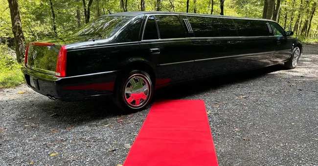 Cadillac Stretch Limousine offered for limo rental