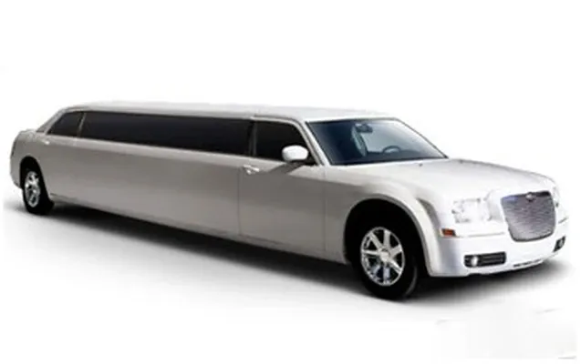 Chrysler 300 Limousine ( Black or White ) offered for limo rental