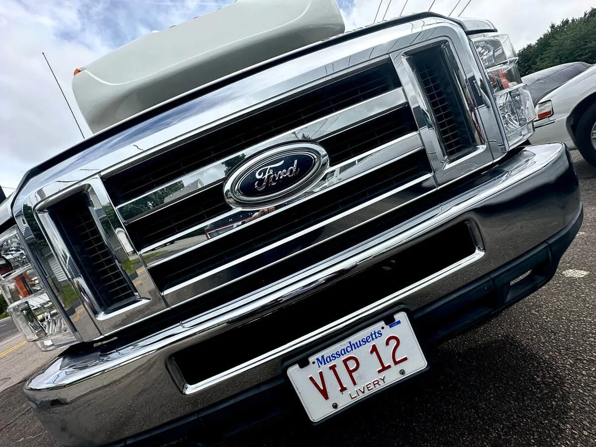 Ford E-450 Series Party Bus close detail