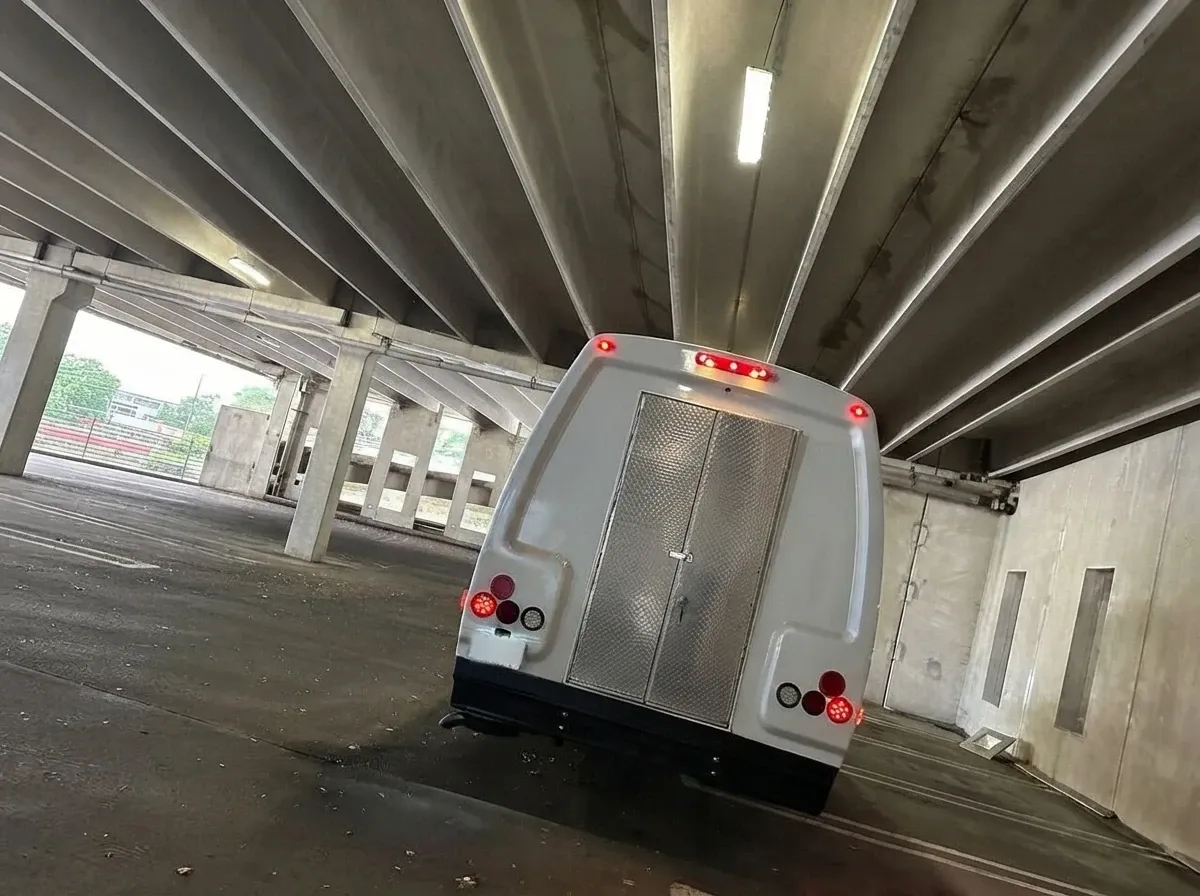 White Ford E-450 Series Party Bus no. 4