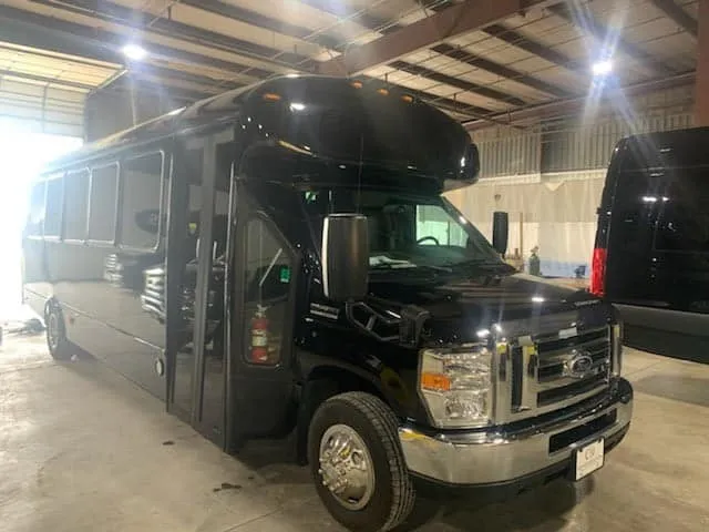 Ford E450 Limousine Party Bus for party bus rental