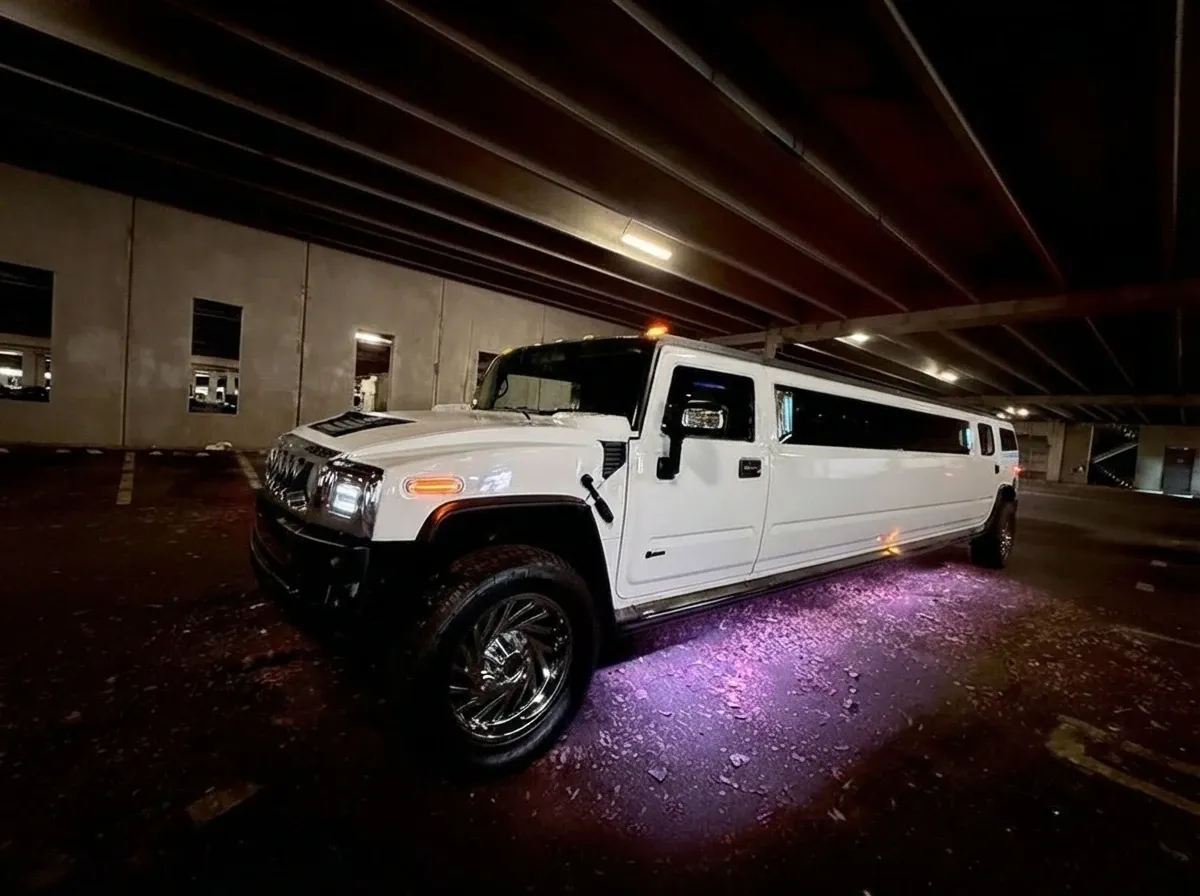 White H2 Hummer no. 6