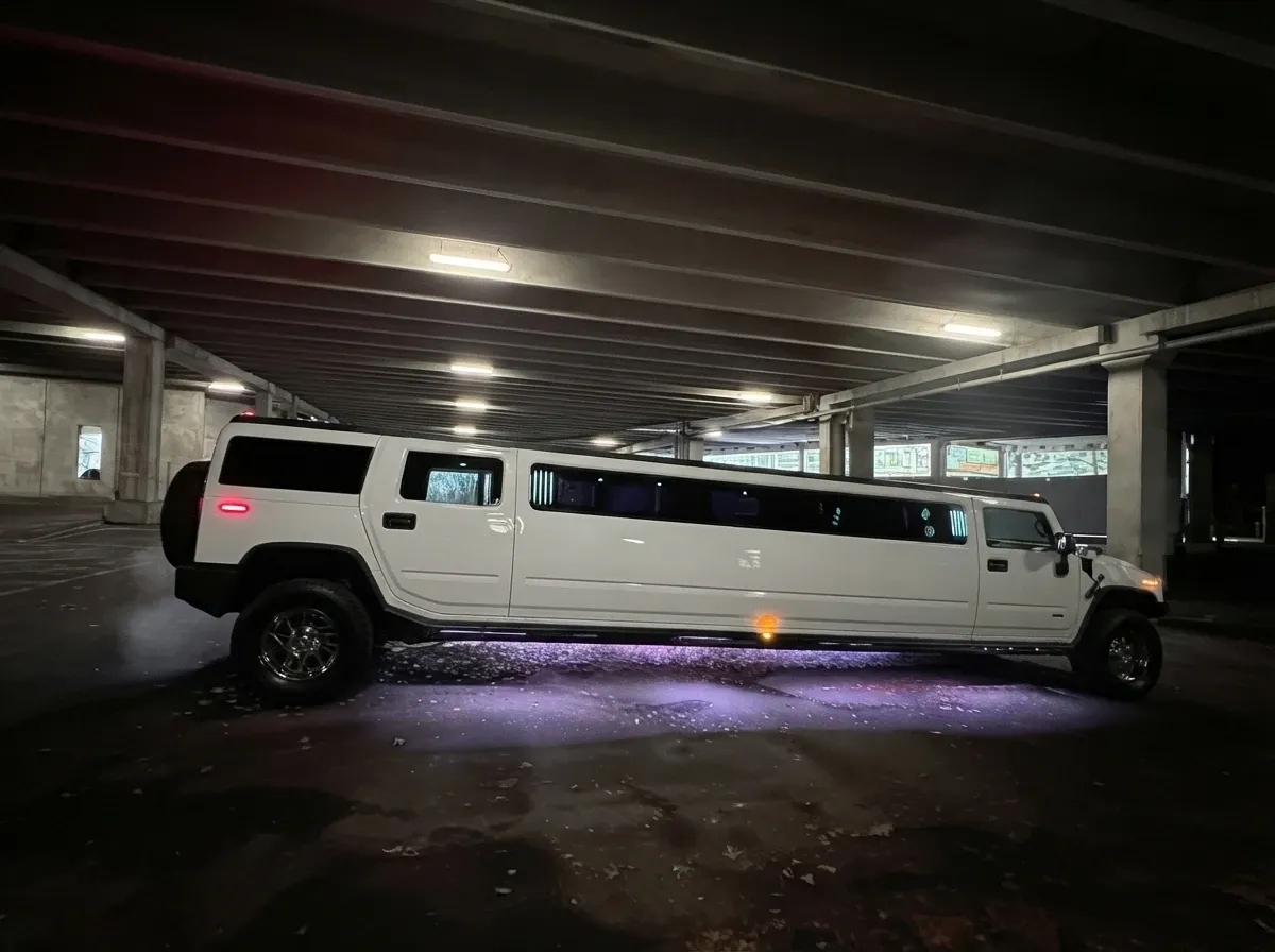 White H2 Hummer no. 5