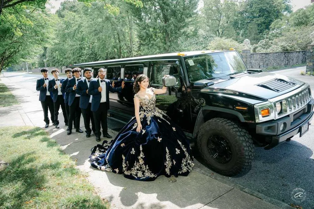 Black Hummer H2 Limousine exterior for limo rental in Juniata County, PA Black Hummer H2 Limousine exterior for limo rental in Juniata County, PA