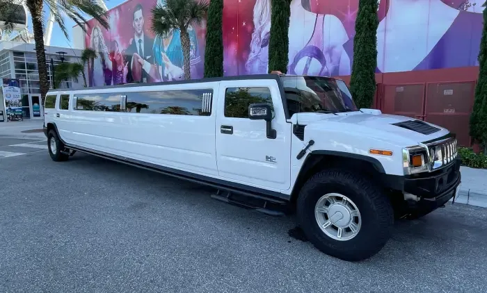 Black Hummer Limo for limo rental