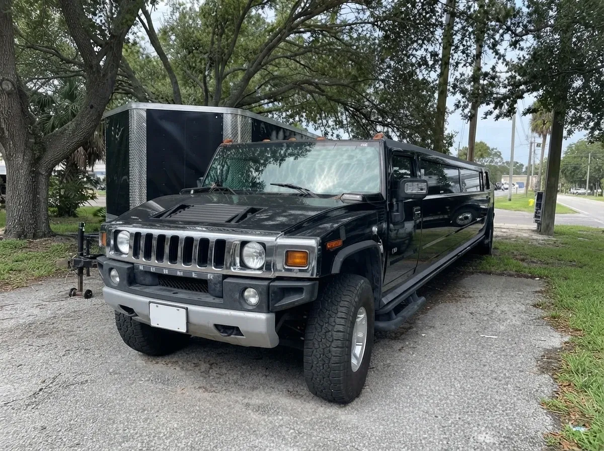 Black Hummer Limousine no. 11
