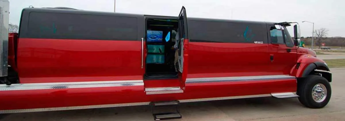 International CXT Truck Limousine for limo rental