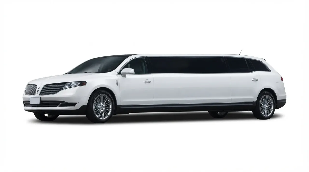 White Lincoln MKT Limousine offered for limo rental