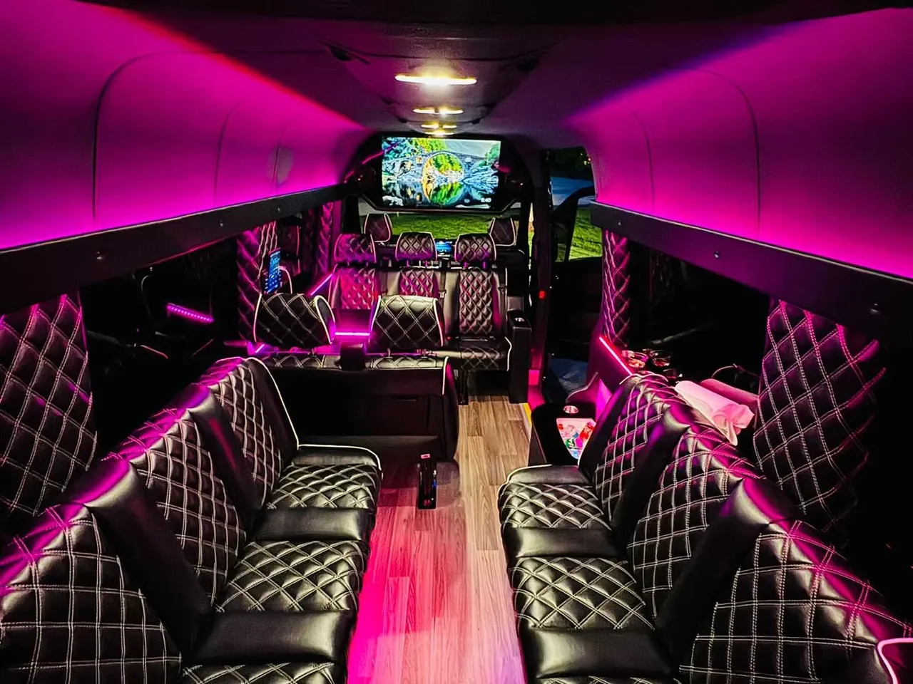 Black Mercedes-Benz Executive Sprinter no. 2