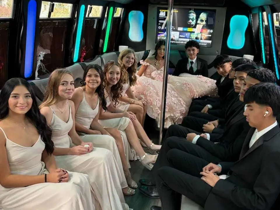 Black Mercedes-Benz Party Buses no. 5