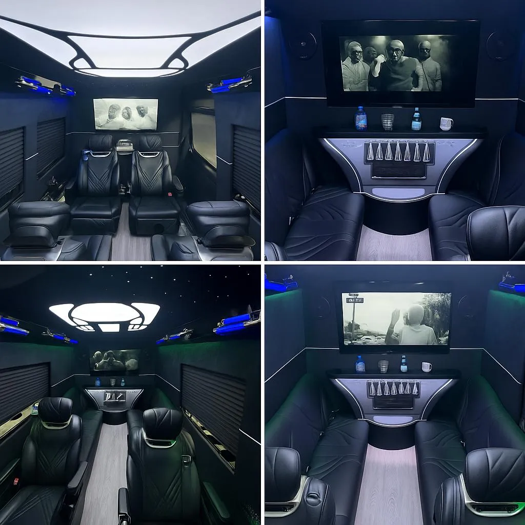 Mercedes-Benz Party Limousine Sprinter Mercedes-Benz Party Limousine Sprinter offered for party bus rental