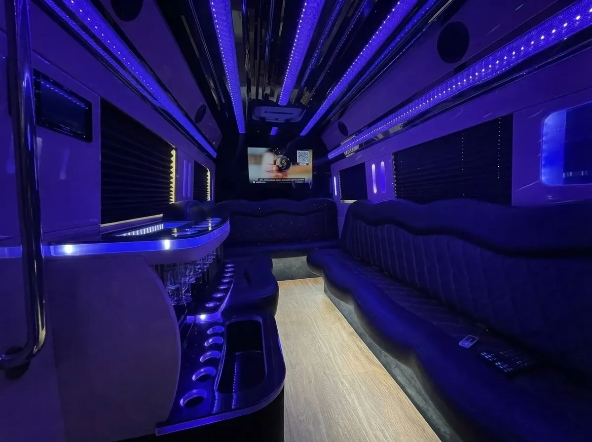 Black Mercedes-Benz Sprinter Limousine no. 4