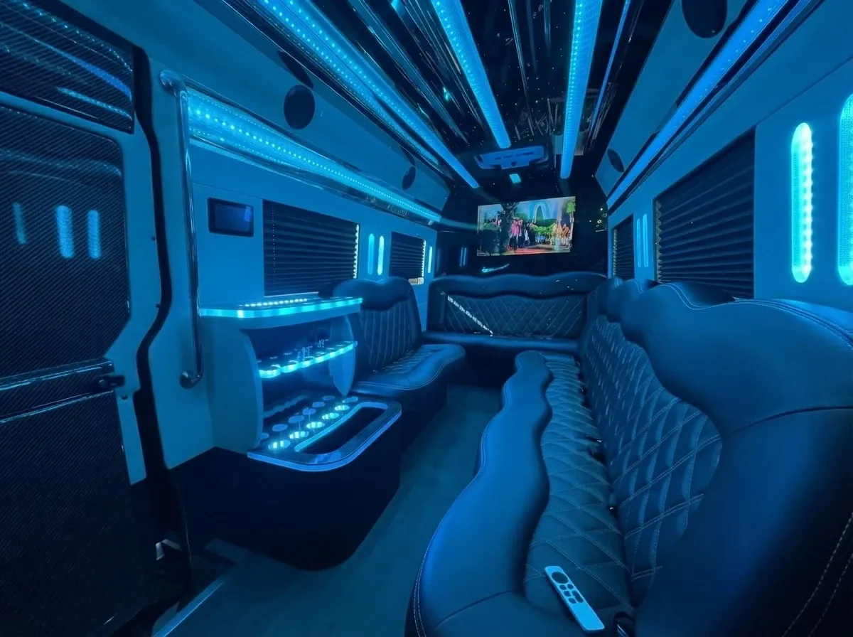 Black Mercedes-Benz Sprinter Limousine no. 2