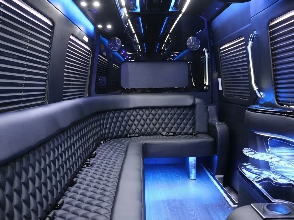 Black Mercedes-Benz Sprinter Limousine no. 5