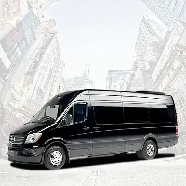 Mercedes-Benz Sprinter Limousine offered for party bus rental