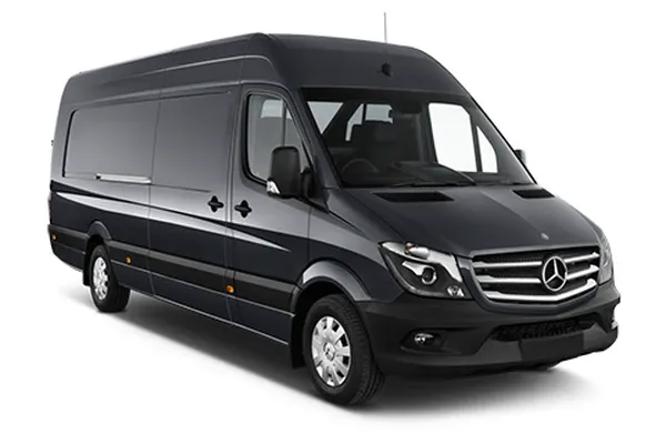 Mercedes-Benz Sprinter Limousine offered for party bus rental