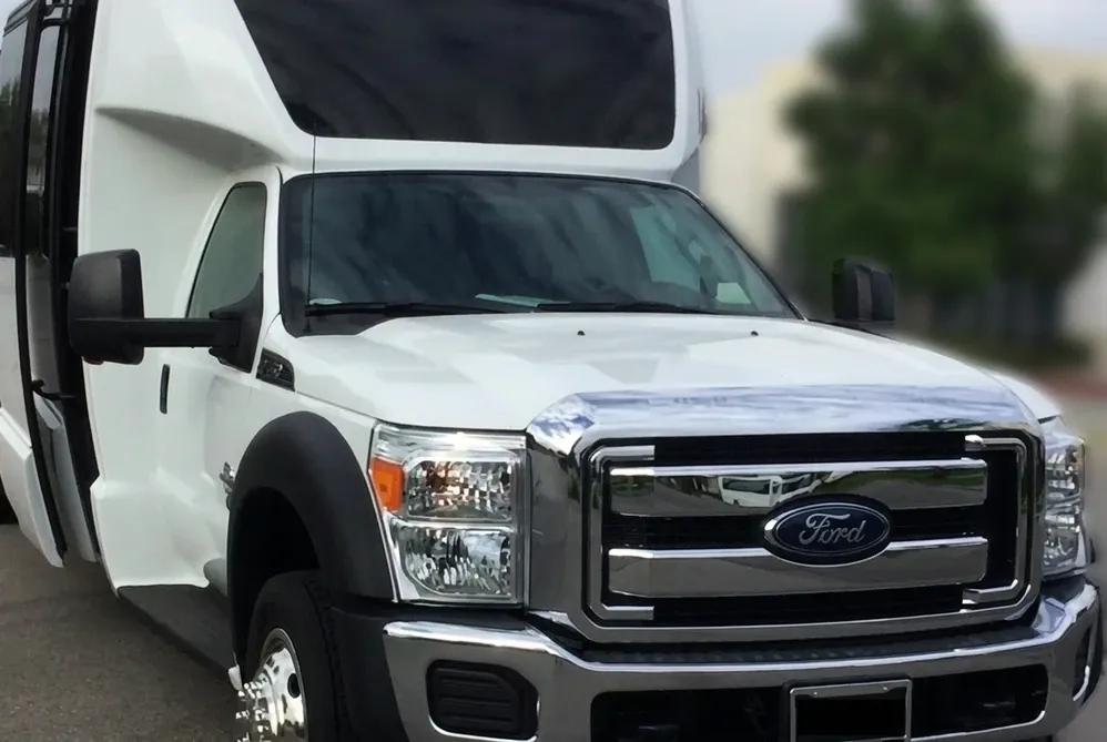 New 26 Passenger Party Bus offered for party bus rental