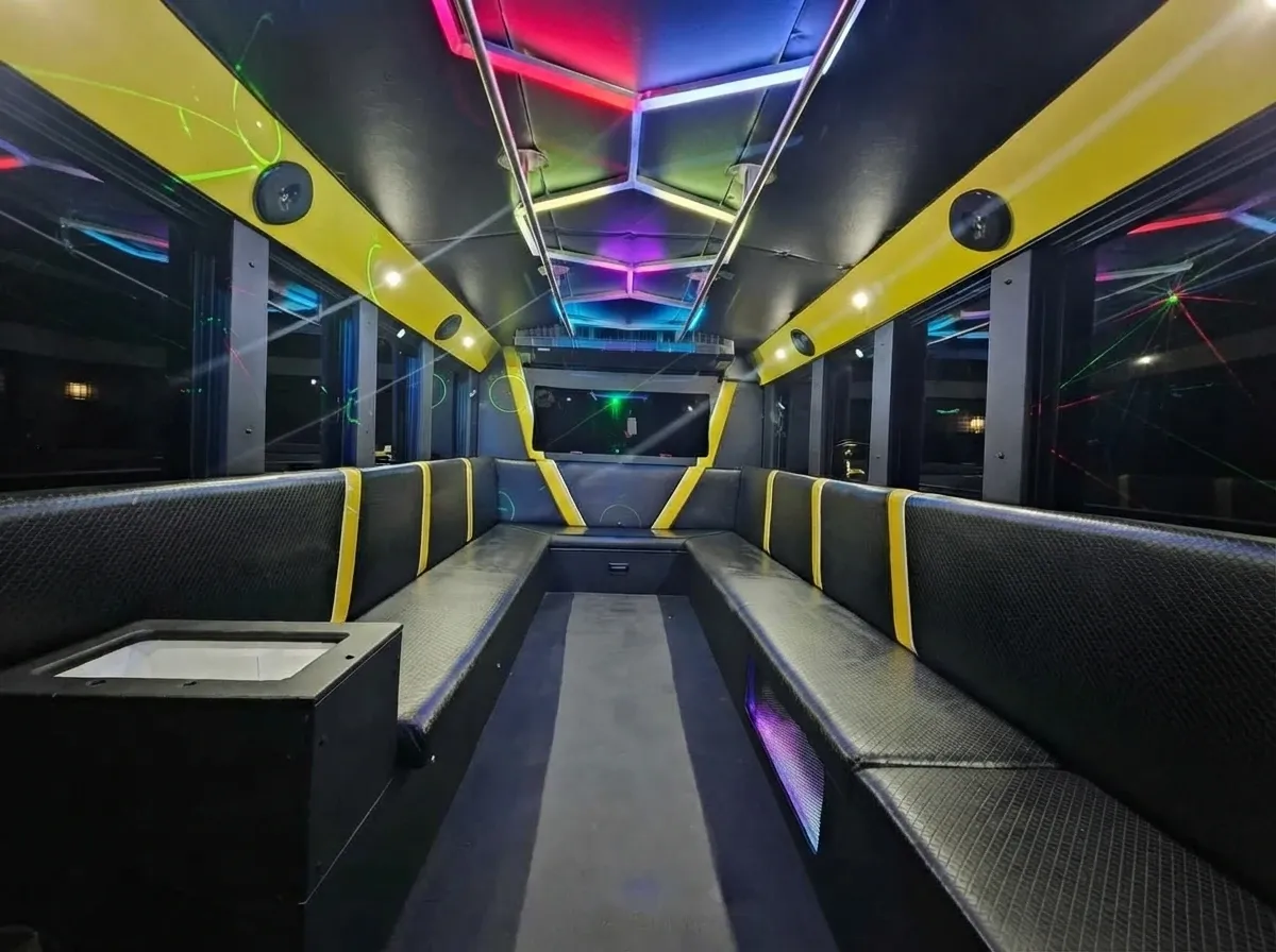 White Party Time Bus no. 3