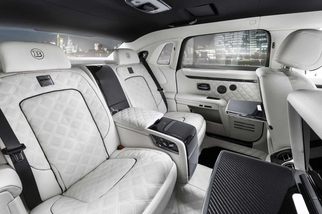 Rolls-Royce Ghost interior shot