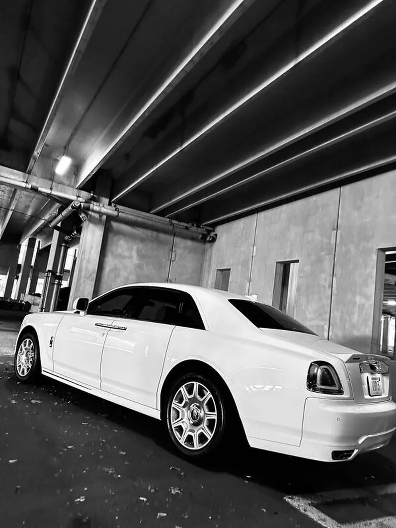 White Rolls-Royce Ghost Sedan exterior shot no. 10