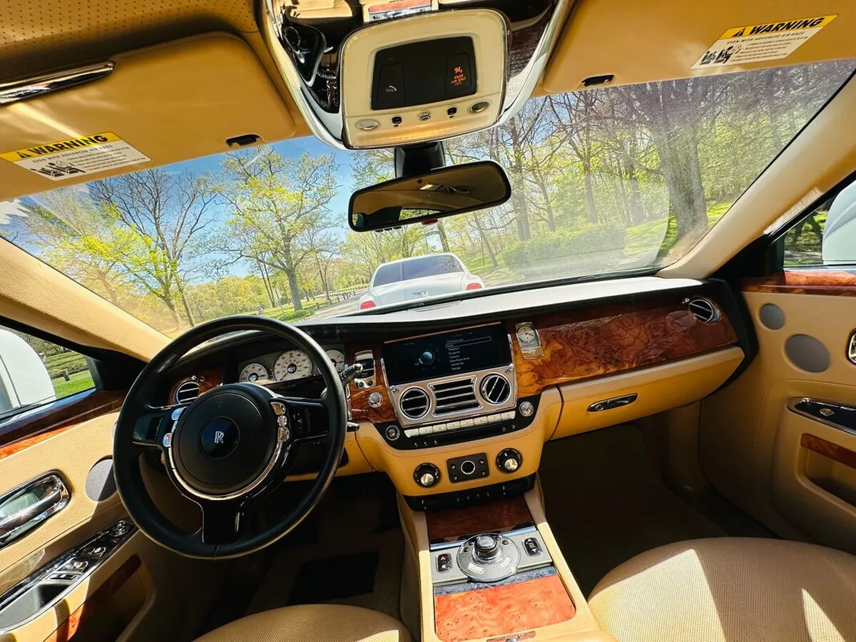 Rolls-Royce Ghost Sedan interior shot