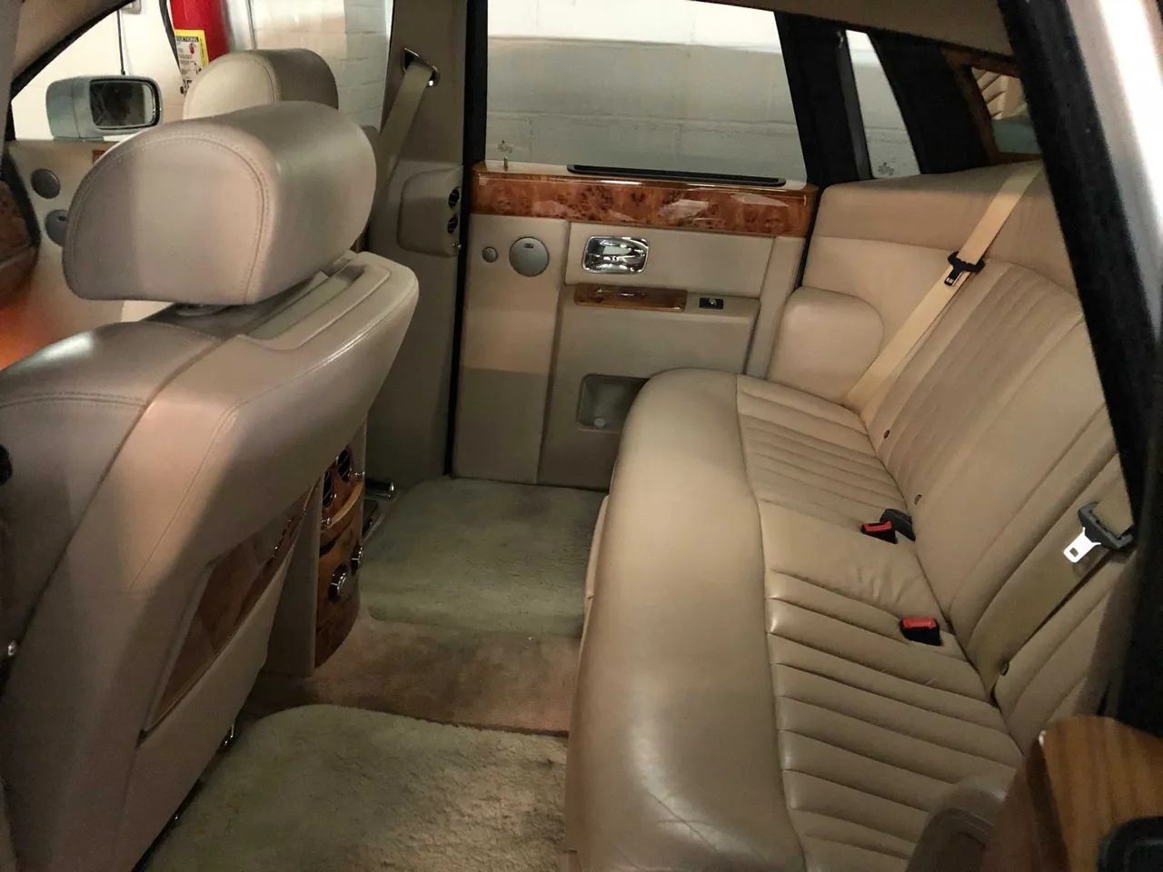 Rolls-Royce Phantom interior shot
