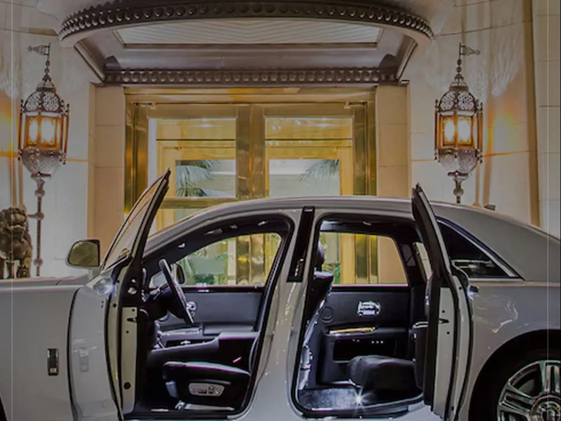 White Rolls-Royce Phantom and Rolls-Royce Ghost no. 2