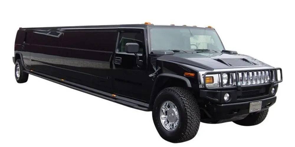 Super Stretch Black Hummer H2 for limo rental in Boise, ID
