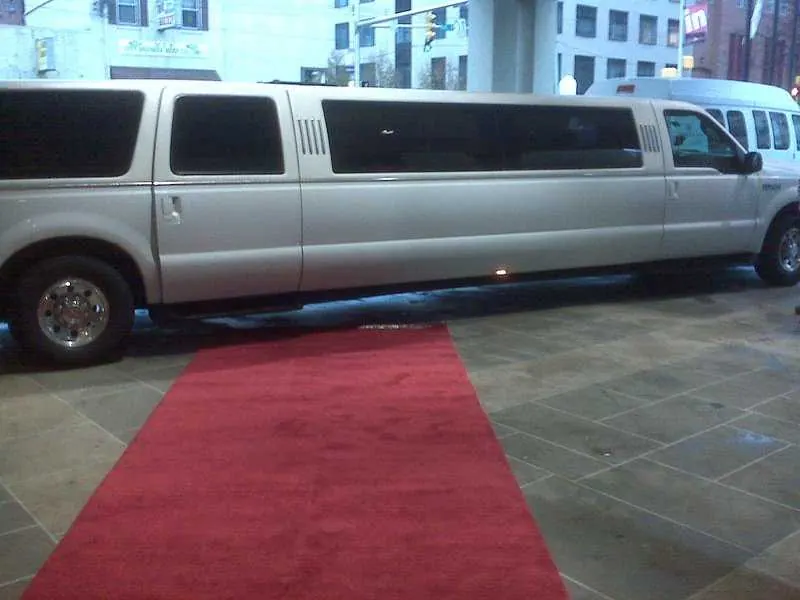 Ford Excursion Limousine for limo rental in Sugar Run, PA